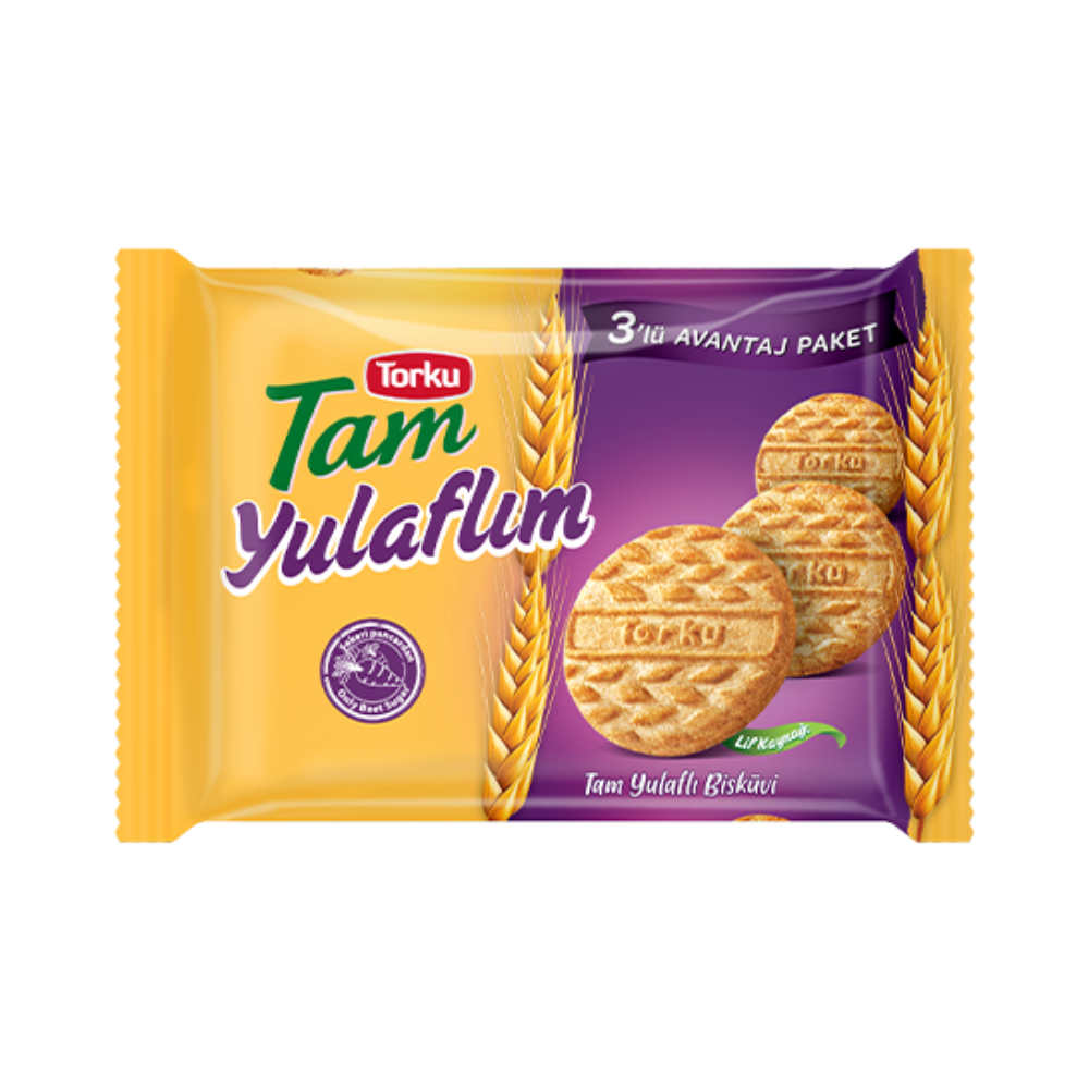 TORKU WHOLE OAT BISCUIT 125GR 3PCS