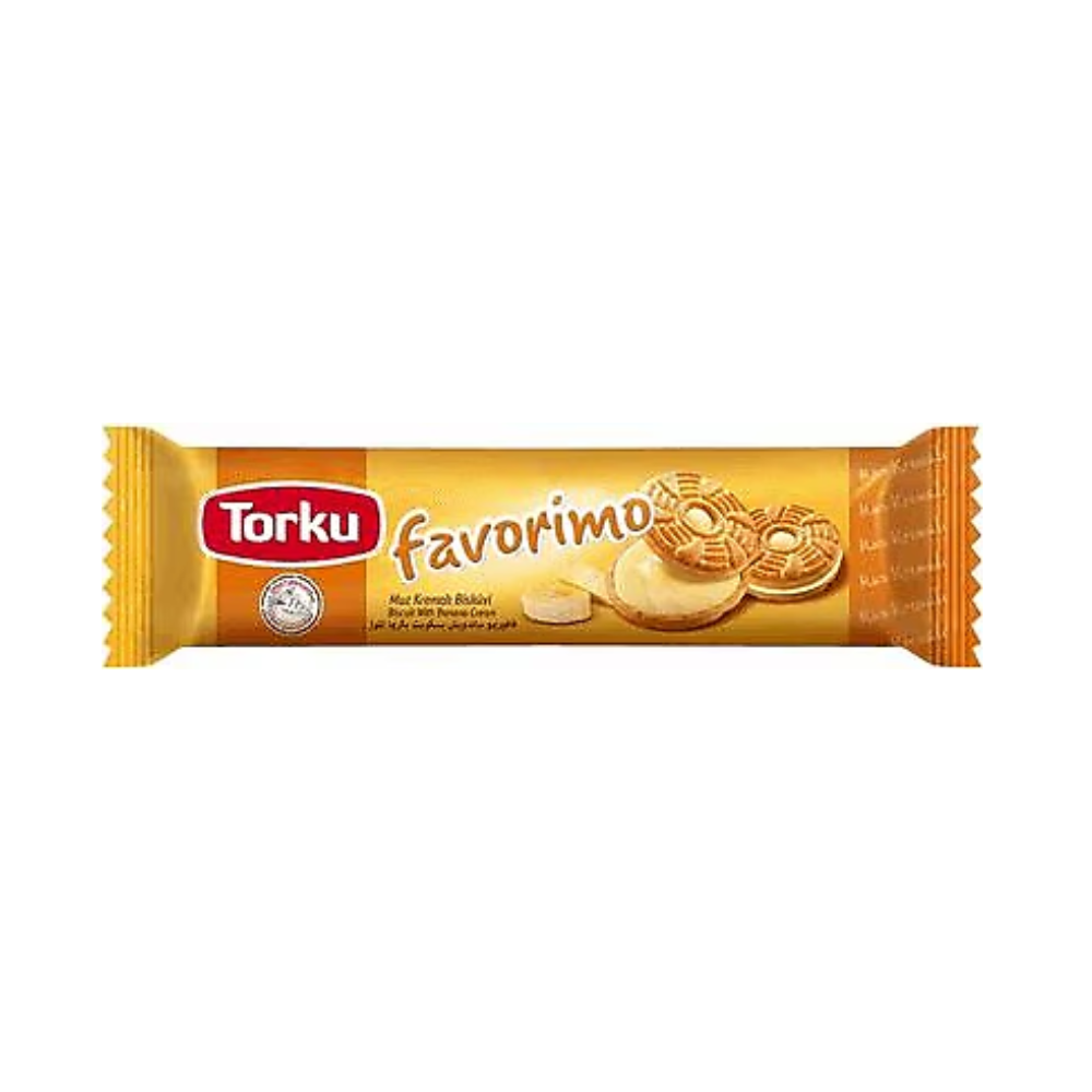 TORKU FAVORIMO BANANA CREAM BISCUITS 61 GR