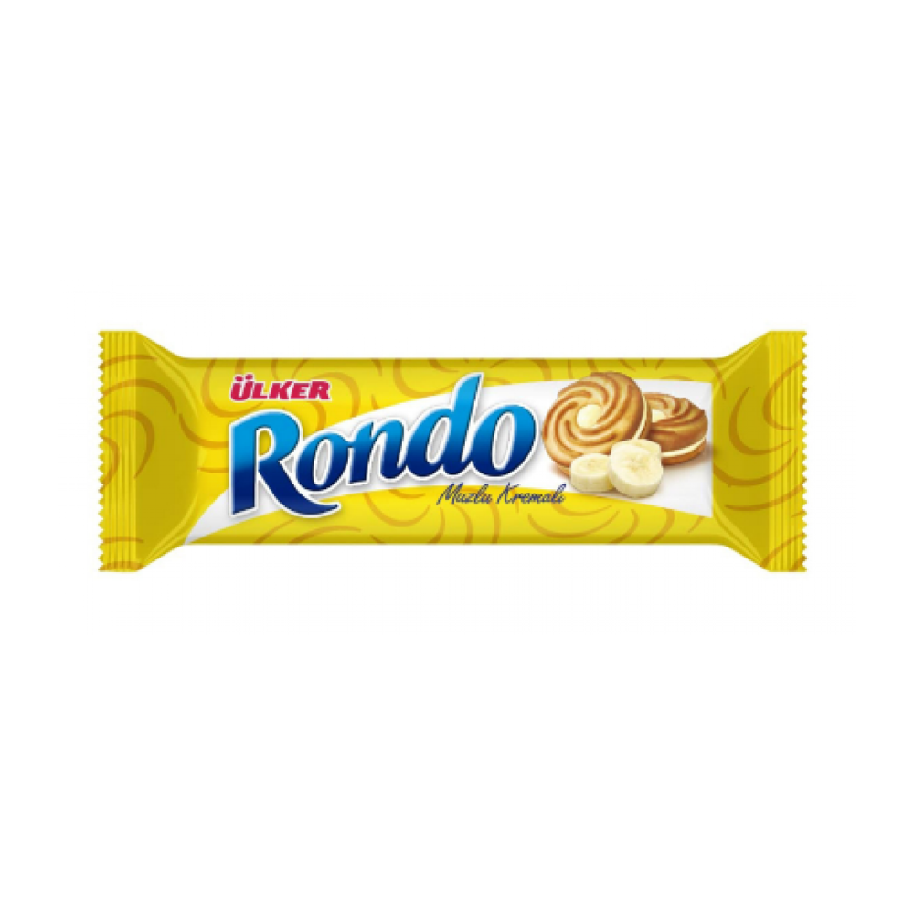 ÜLKER RONDO BANANA BISCUIT 61GR