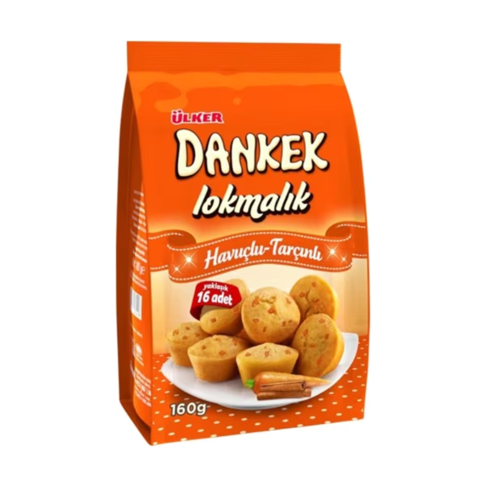 ÜLKER DANKEK LOKMALIK CARROT- CINNAMON 160GR