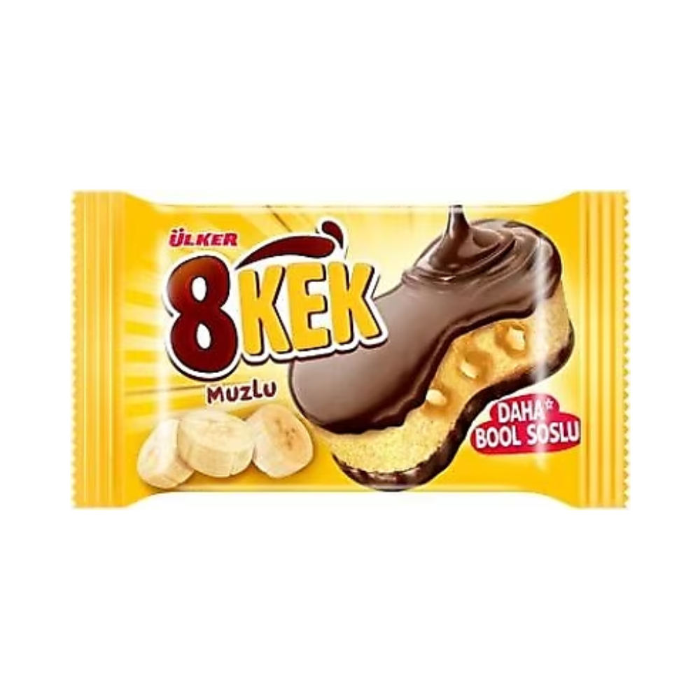 ÜLKER DANKEK 8 KEK BANANA 55 GR