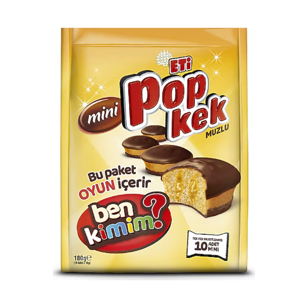 ETI POPKEK MINI BANANA CAKE 180GR