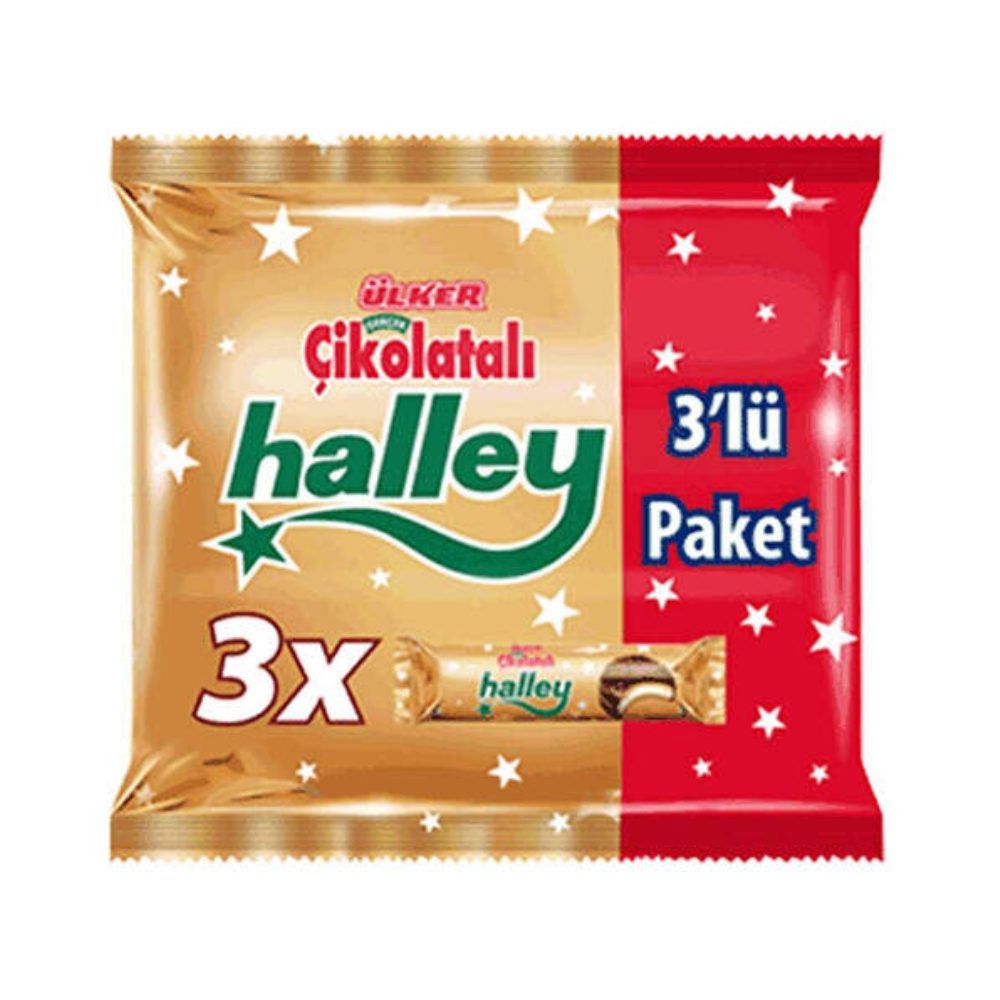 ÜLKER HALLEY BISCUIT 3 PCS 66 GR