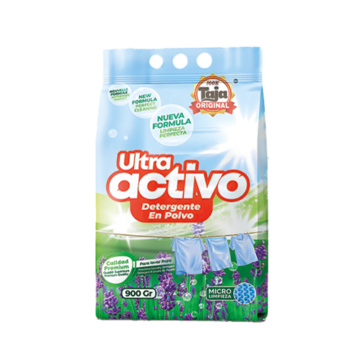 ULTRA ACTIVO POWDER DETERGENT 900 GR