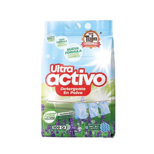 ULTRA ACTIVO POWDER DETERGENT 500 GR