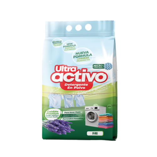 ULTRA ACTIVO POWDER DETERGENT 9 KG