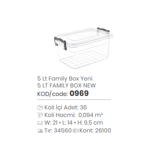 5 LT FAMILY BOX NEW