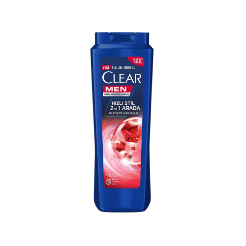 CLEAR MEN SHAMPOO 350 ML QUICK STYLE 2/1