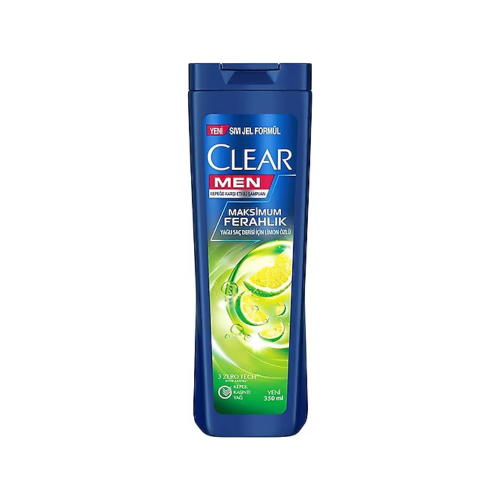 CLEAR MEN SHAMPOO 350 ML MAXIMUM FRESHNESS LEMON EXTRACT