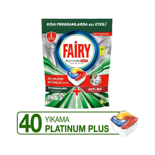 FAIRY TABLET PLATINUM PLUS 40 PCS