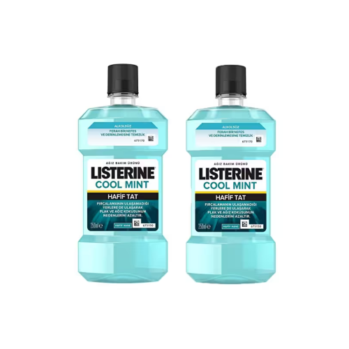 LISTERINE COLD MINT 250+250 ML MILD TASTE