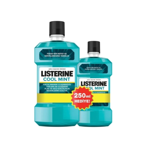 LISTERINE COLD MINT 500ML + 250ML