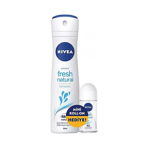 NIVEA DEO 150 ML BYN FRESH +NATURAL 25 ML