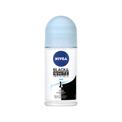 NIVEA ROLL-ON KDN B&W PURE 50ML