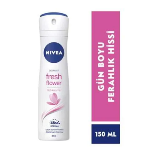 NIVEA SPRAY KDN FRESH FLOWER 150ML