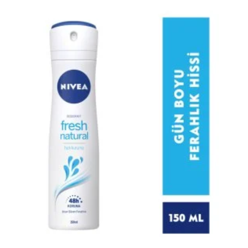 NIVEA SPRAY KDN FRESH NATURAL 150ML