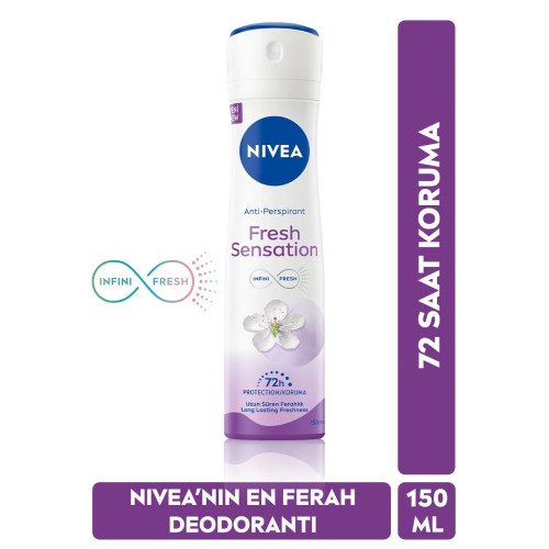 NIVEA SPRAY KDN FRESH SENSATION 150ML