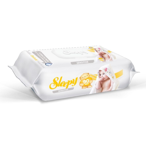 SLEEPY WET WIPES 90 PCS SENSETIVE