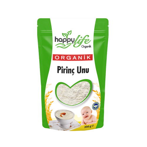 HAPPY LIFE ORGANIC RICE FLOUR 250 GR