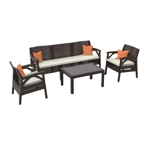 SANTANA RADDAN 5 SEAT SOFA SET