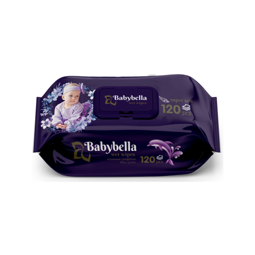 BABYBELLA WET WIPES 120 PCS (LABELLA)