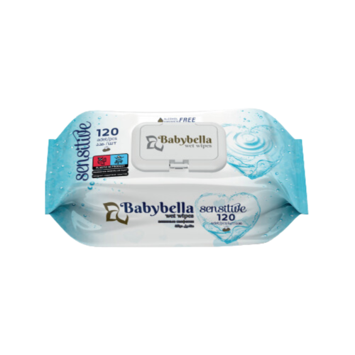 BABYBELLA WET WIPES 120 PCS (OCEAN)