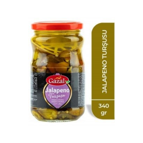 GAZAL PİCKLE 340 GR JALAPENO