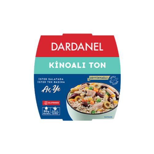 DARDANEL 160 GR TUNA WITH QUINOA