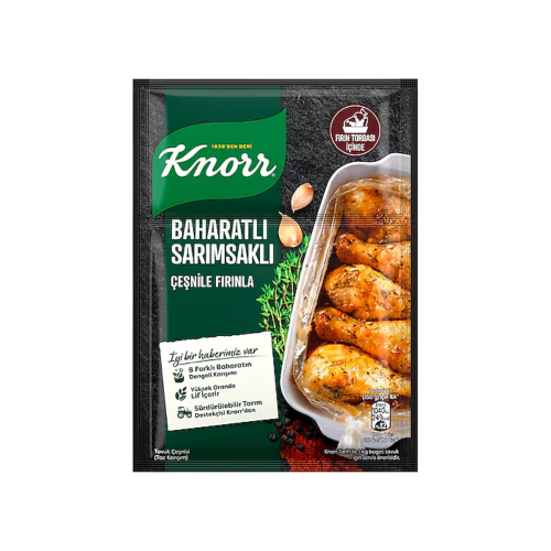 KNORR CHICKEN GARLIC-SPICES 34 GR