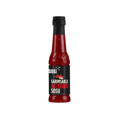 SOSİ GARLIC PEPPER HOT SAUCE 350 ML