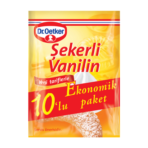 DR.OETKER SUGAR VANILLINE 10 PCS 50 GR