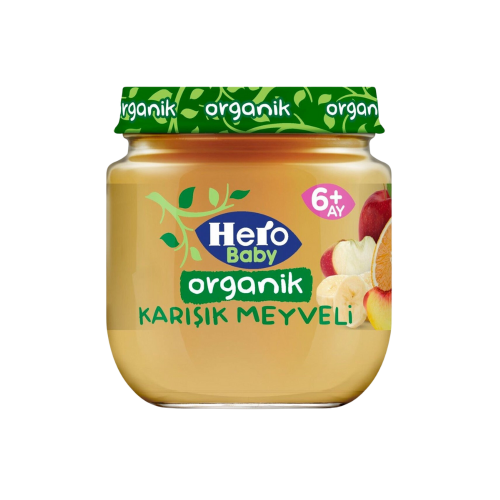 ÜLKER HERO BABY ORGANIC MIXED FRUIT 120GR