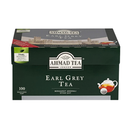 AHMAD TEA BAGS 100 PACKS EARL GRAY