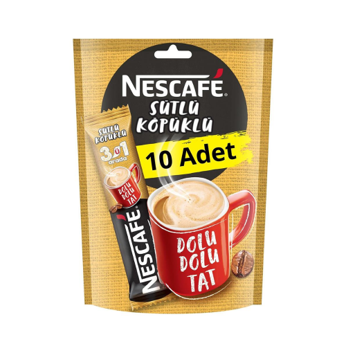 NESCAFE 3+1 MILK FOAM - 10 PCS