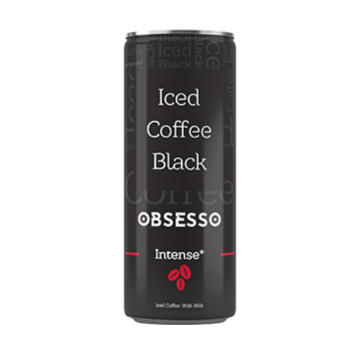 OBSESSO ICED COFFEE BLACK 250ML