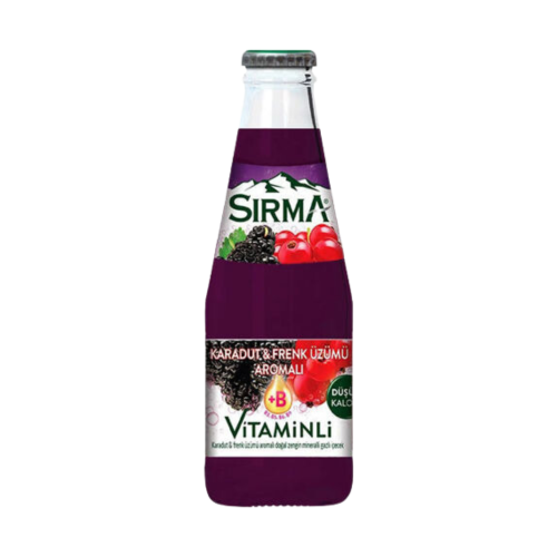 SIRMA SODA BLACK & RED GRAPE 200 ML