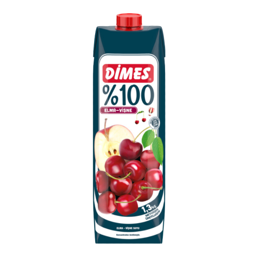 DİMES 1 LT TETRA 100% APPLE & CHERRY