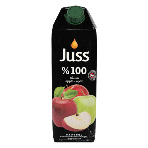 JUSS 1 LT 100% APPLE JUICE