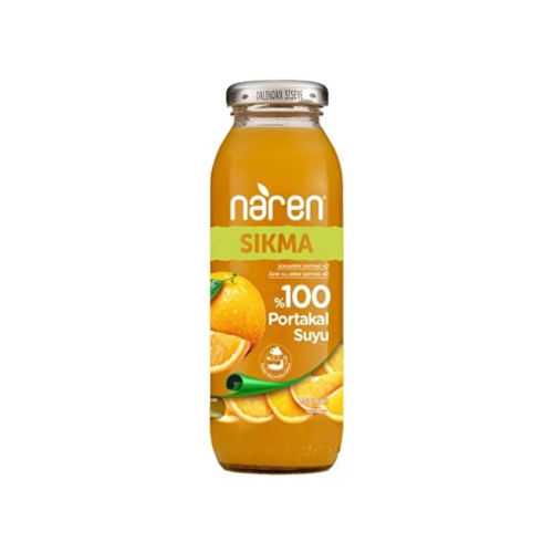 NAREN 250 ML 100% ORANGE JUICE