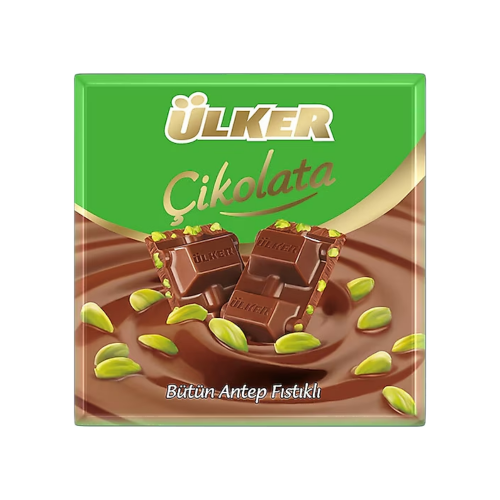 ÜLKER PISTACHIO CHOCOLATE SQUARE 65 GR