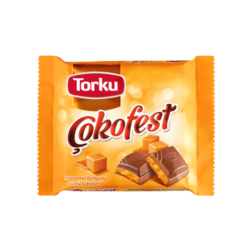 TORKU CHOCOFEST CARAMEL MILK CHOCOLATE 60 GR