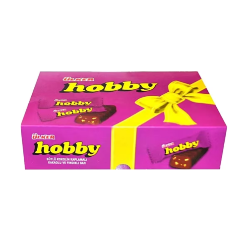 ÜLKER HOBBY MINI CHOCOLATE BAR 100 PCS