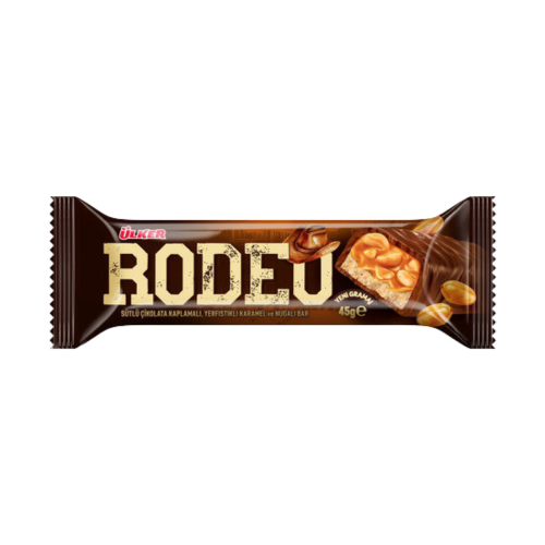 ÜLKER RODEO BAR WITH PEANUTS 45GR