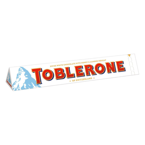 TOBLERONE WHITE 100 GR