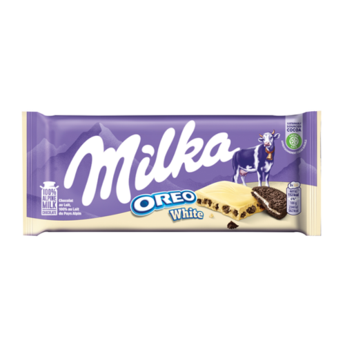 MILKA 100 GR OREO WHITE