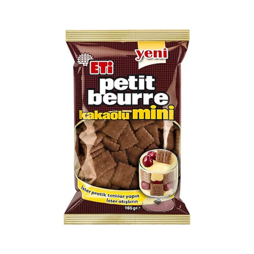 ETI PETIT BEURRE MINI COCOA 165 GR