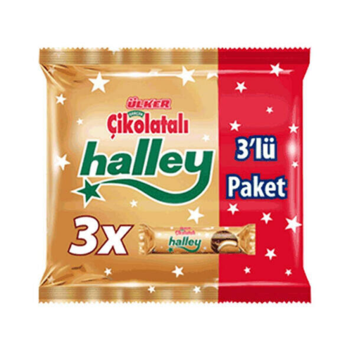 ÜLKER HALLEY BISCUIT 3 PCS 66 GR