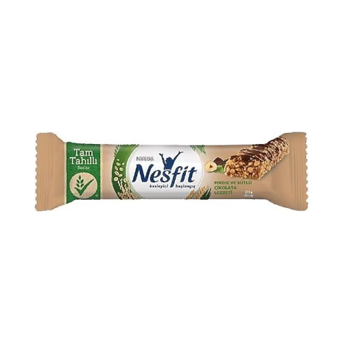 NESTLE NESFIT BAR WITH HAZELNUT WHOLE GRAIN 22.50 GR