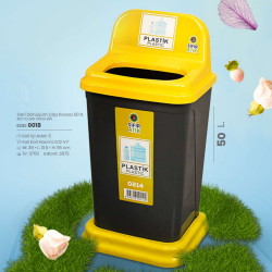 50 Lt Recycling Trash Bin