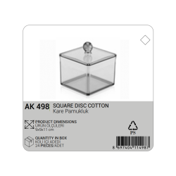 SQUARE DISC COTTON